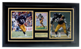 Franco Harris HOF Autographed 8x10 Photo Collage Steelers Framed PSA/DNA 207834