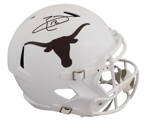 Texas Earl Thomas Authentic Signed Full Size Speed Rep Helmet BAS Witnessed