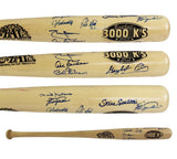 Bob Gibson, Steve Carlton Multi-Signed Cooperstown 3000's Blonde MLB Bat/10 Sigs
