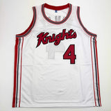Autographed/Signed Ace Bailey Rutgers White College Basketball Jersey JSA COA
