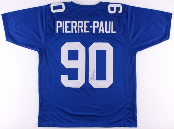 Jason Pierre-Paul Signed Giants Jersey (JSA Hologram) Super Bowl Champion (XLVI)