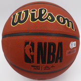 Karl Malone & John Stockton Autographed Wilson Basketball Jazz Beckett 1W271714