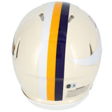 Justin Jefferson Autographed Minnesota Vikings RETRO Authentic Helmet Beckett