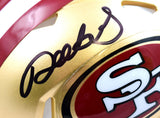 Deebo Samuel Autographed San Francisco 49ers Speed Mini Helmet - Fanatics *Black