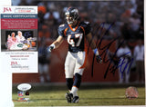 John Lynch #47 Autographed Denver Broncos 8x10 Photo JSA COA