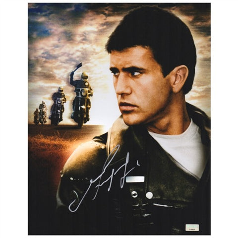Mel Gibson Autographed 1979 Mad Max Rockatansky 11x14 Photo