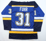 Grant Fuhr Signed St. Louis Blues Jersey (Wilder Side Tag) 5xStanley Cup Winner