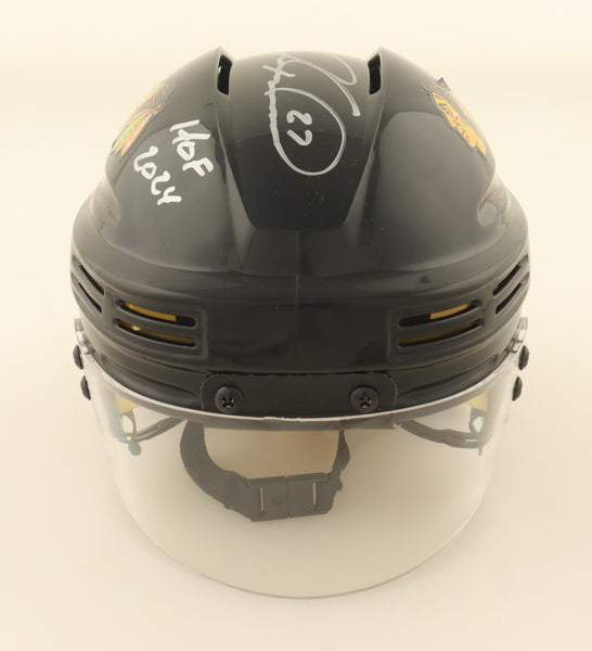 chicago blackhawks motorcycle helmet Jeremy Roenick Signed Chicago Blackhawks Mini Helmet Inscribed HOF 202 – Super Sports Center