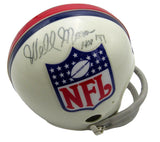 Wellington Mara HOF New York Giants Autographed/Signed Mini Helmet JSA 201582