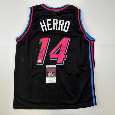 RAY ALLEN SIGNED MIAMI HEAT VICE CITY AUTHENTIC BASKETBALL JERSEY NIGHTS  JSA
