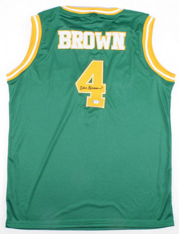 Dee Brown Signed University Jacksonville Dolphins Jersey (PSA) Celtics Guard