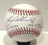 YOVANI GALLARDO Signed Official MLB Baseball - Milwaukee Brewers w/Scripts - JSA