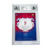 Ronaldo Nazario Signed 2024-25 Topps FC Barcelona 125th Anniversary - BGS 8.5