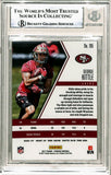 George Kittle Signed 2017 Phoenix #195 Trading Card Slab Beckett 39820
