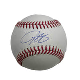 Autographed/Signed Derek Lee Rawlings Baseball ROML Beckett BAS COA