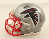 Michael Turner Signed Falcons Flash Speed Mini Helmet "Turner the Burner"Beckett