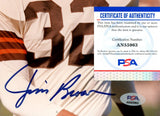 Jim Brown HOF Signed/Auto 8x10 Photo Cleveland Browns PSA/DNA 188100