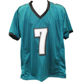 Michael Vick Autographed/Signed Pro Style Size XL Green Jersey Beckett 57031