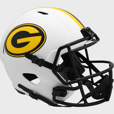 Green Bay Packers Full Size Lunar Eclipse Replica Speed Helmet