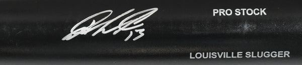 Jazz Chisholm Jr. Black Louisville Slugger Pro Baseball Bat - Beckett W Hologram