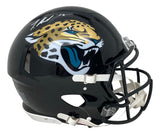 Travis Hunter Signed Jacksonville Jaguars Full Size Authentic Speed Helmet BAS