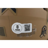 Warren Sapp Autographed Tampa Bay Buccaneers 23 STS Mini Helmet Beckett 50216