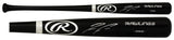 Ronald Acuna Jr (BRAVES) Signed Rawlings Black Baseball Bat - (Beckett COA)