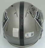 Raiders BO JACKSON Signed FLASH Speed Mini Helmet AUTO - Auburn - BAS