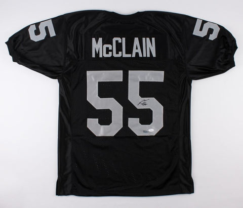 Rolando McClain Signed Raiders Jersey (JSA & Absolute Authentics COA) Cowboys