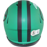 Matthew Golden Autographed Green Bay Packers Rave Mini Helmet Beckett 51639