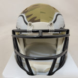 AJ BROWN SIGNED PHILADELPHIA EAGLES CAMO SPEED MINI HELMET BECKETT QR