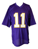 Daunte Culpepper Minnesota Signed Purple Football Jersey 2 JSA ITP