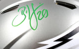 Brian Dawkins Autographed Eagles F/S Flash Speed Authentic Helmet-Beckett W Holo