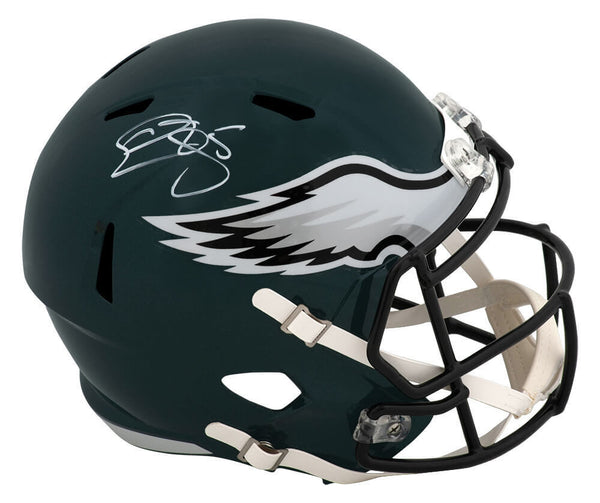Donovan McNabb Signed Eagles Riddel Full Size Replica Helmet - (SCHWARTZ COA)