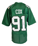 Fletcher Cox Philadelphia Signed Kelly Green Football Jersey JSA QR Hologram
