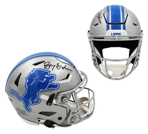 Barry Sanders Signed Detroit Lions Speed Flex Authentic NFL Helmet