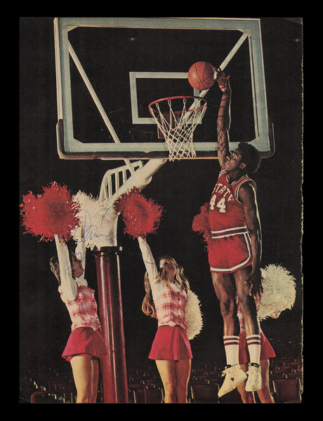 David Thompson & Bridgeman Autographed 8x11 Magazine Photo NC State 238117