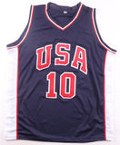 Kevin Garnett Signed 2000 Team USA Olympic Jersey (Beckett) 2008 Champion Celtic