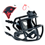 James White New England Patriots Signed Riddell Lunar Mini Helmet JSA