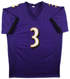 Odell Beckham Authentic Signed Purple Pro Style Jersey BAS Witnessed