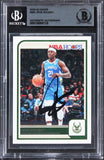 Bucks Jrue Holiday Authentic Signed 2023 Hoops #200 Card BAS Slabbed