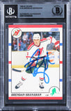 Devils Brendan Shanahan Authentic Signed 1990 Score #146 Card BAS Slabbed