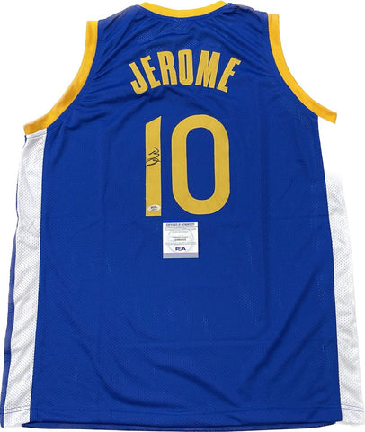 Ty Jerome signed jersey PSA/DNA Warriors Autographed