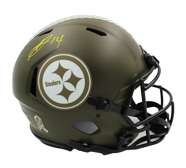 George Pickens Signed Pittsburgh Steelers Speed Authentic STS NFL Helmet