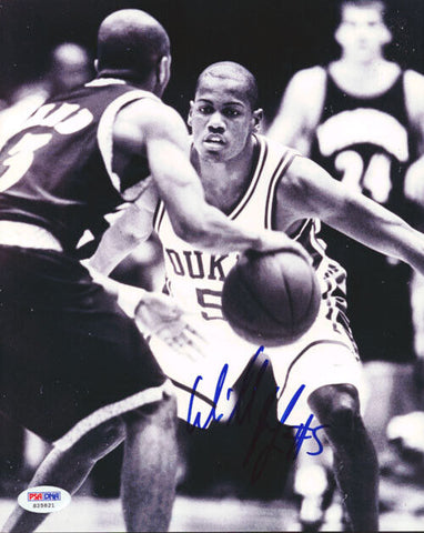 William Avery Autographed Signed 8x10 Photo Duke Blue Devils PSA/DNA #S25821