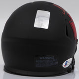 Marcus Allen Autographed Black Eclipse Speed Mini Helmet Chiefs Beckett WD41114