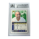 Ronaldo Nazario Signed 2002-03 Las Fichas De La Liga #76 - Beckett Witness