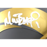 Matt Stafford Autographed Los Angeles Rams Slate Mini Helmet Beckett 59171