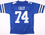 Bob Lilly Signed Dallas Cowboys Jersey (JSA COA) Hall of Fame Defensive Tackle