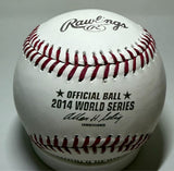 Kansas City Royals NED YOST Signed Official 2014 World Series MLB Baseball AUTO